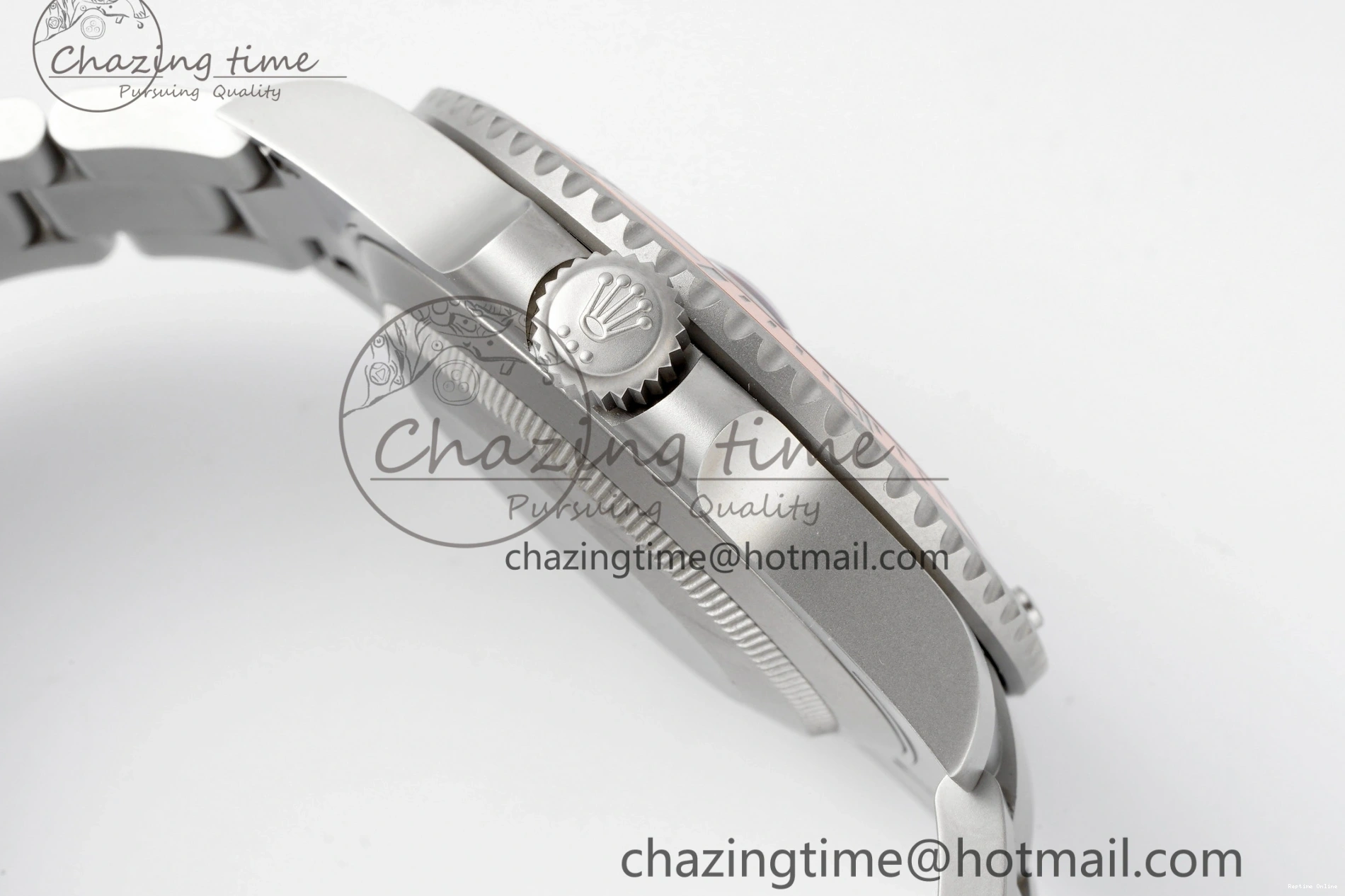 0411 Bold Submariner DIW Sandblasted VSF 1:1 Best Edition Orange Ceramic Bezel Orange Black Dial on SS Bracelet VS 2053